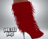 Fur Boots / Red
