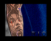 Blue Body Tattoo