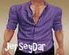 Unbuttoned Shirt Purple