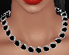 Black gems necklace