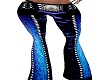 Blue Studded Pants