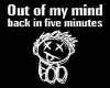 Out of my mind T-shirt