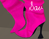 Boho Boots-Pink