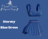 Stormy Blue Dress