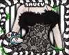 Lace Body+Fur Black L