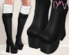 Aki Boots W-Socks BK-WH