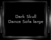 Dark Skull Large Sofa D