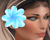 Lt Blue Hair Flower