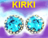 Blue Teal Earrings