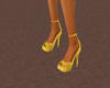 yellow heel shoes.