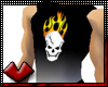 (V) Flaming Skull Tank