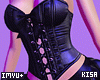 💘 Black Corset Dress