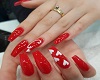 QueenCee-JUICY RED NAILS