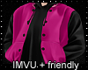 Varsity Jacket Pink