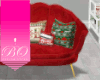 B| Christmas Couch Kiss