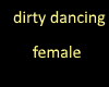 dirty dancing female