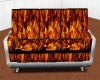 Flamed sofa