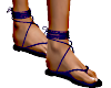 Roman Purple Sandals