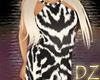 [DZ] Zebra Short Dress