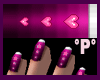 P - Nails Purple Heart