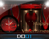 (D001)Valentine DayClock