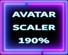 Avatar Scaler 190%