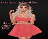 Liza Spring Coral Set