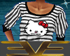 Mean Kitty Crew Top