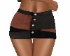 SKIRT *BROWN*  PATCHWORK