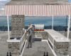 Stone Outdoor BBQ