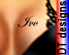 Ivo breast tattoo
