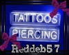 *RD* Neon Tattoo Pierce 
