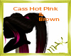 Cass Hot Pink & Brown