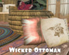 *Wicker Ottoman