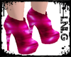 L:LG Boots-PVC Pink