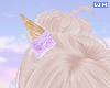 w. Lilac Ice Cream