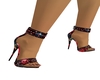 Red Dream Rose Heels