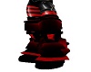 -X- space red boot