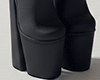 Platforms Boots Black