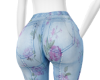 Floral Jeans coquette