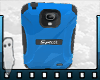 Custom Blue Cell Phone