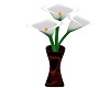 Calla Lily Red Vase
