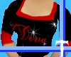 ~T~Red Diva Shirt