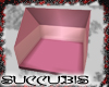 [S] Striped Cube Pink