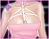 Top + Harness Pink