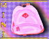 Kids cute pink backpack