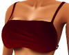 Red Backless Top