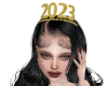 Gold Glitter 2023 Crown