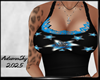 !StarFlower BLK Crop Top