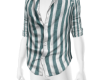 Teal Stripes Shirt
